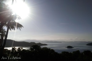 Hamilton Island - hiking up that hill at 7 months pregnant was totally worth this view!