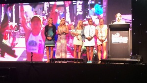 Top 6 female finishers at Ironman Western Australia, 2014...plus Wynne