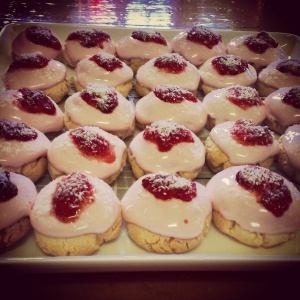 My gluten-free Iced Vovos...presentation was a fail but I am assured they tasted amazing!